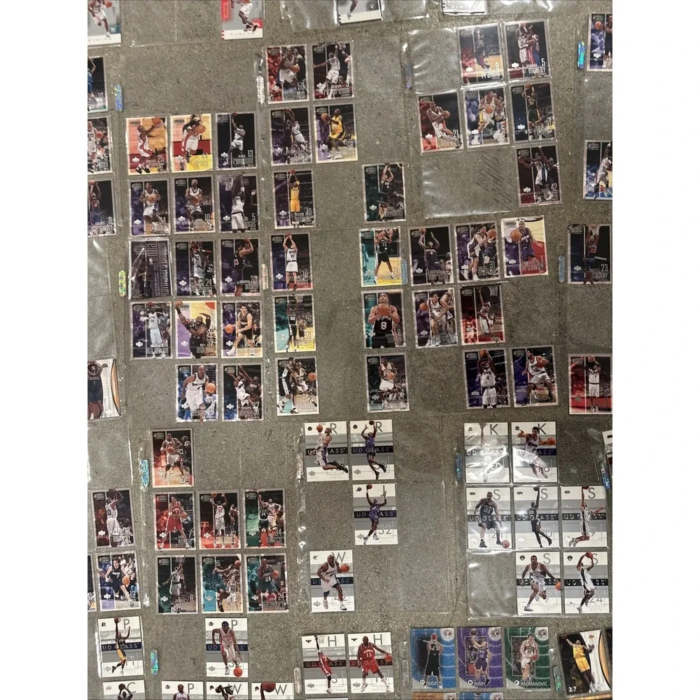 Lot of 200+‎ 2001-2002 NBA Upper Deck & Fleer Mixed Vintage Y2K
